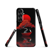 Foto di - Cover Resistente e Sottile Samsung - Compatibile con Ricarica Wireless - Red Moon Japan Style-Smartphone-Biiply