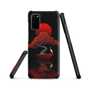 Foto di - Cover Resistente e Sottile Samsung - Compatibile con Ricarica Wireless - Red Moon Japan Style-Smartphone-Biiply