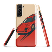 Foto di - Cover Resistente e Sottile Samsung - Compatibile con Ricarica Wireless - Testa Rossa-Smartphone-Biiply