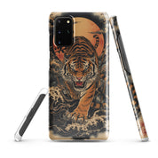 Foto di - Cover Resistente e Sottile Samsung - Compatibile con Ricarica Wireless - Tigre Giapponese-Smartphone-Biiply