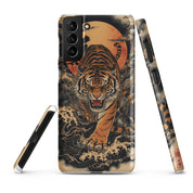 Foto di - Cover Resistente e Sottile Samsung - Compatibile con Ricarica Wireless - Tigre Giapponese-Smartphone-Biiply