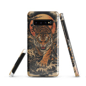 Foto di - Cover Resistente e Sottile Samsung - Compatibile con Ricarica Wireless - Tigre Giapponese-Smartphone-Biiply
