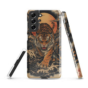 Foto di - Cover Resistente e Sottile Samsung - Compatibile con Ricarica Wireless - Tigre Giapponese-Smartphone-Biiply