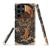 Foto di - Cover Resistente e Sottile Samsung - Compatibile con Ricarica Wireless - Tigre Giapponese-Smartphone-Biiply