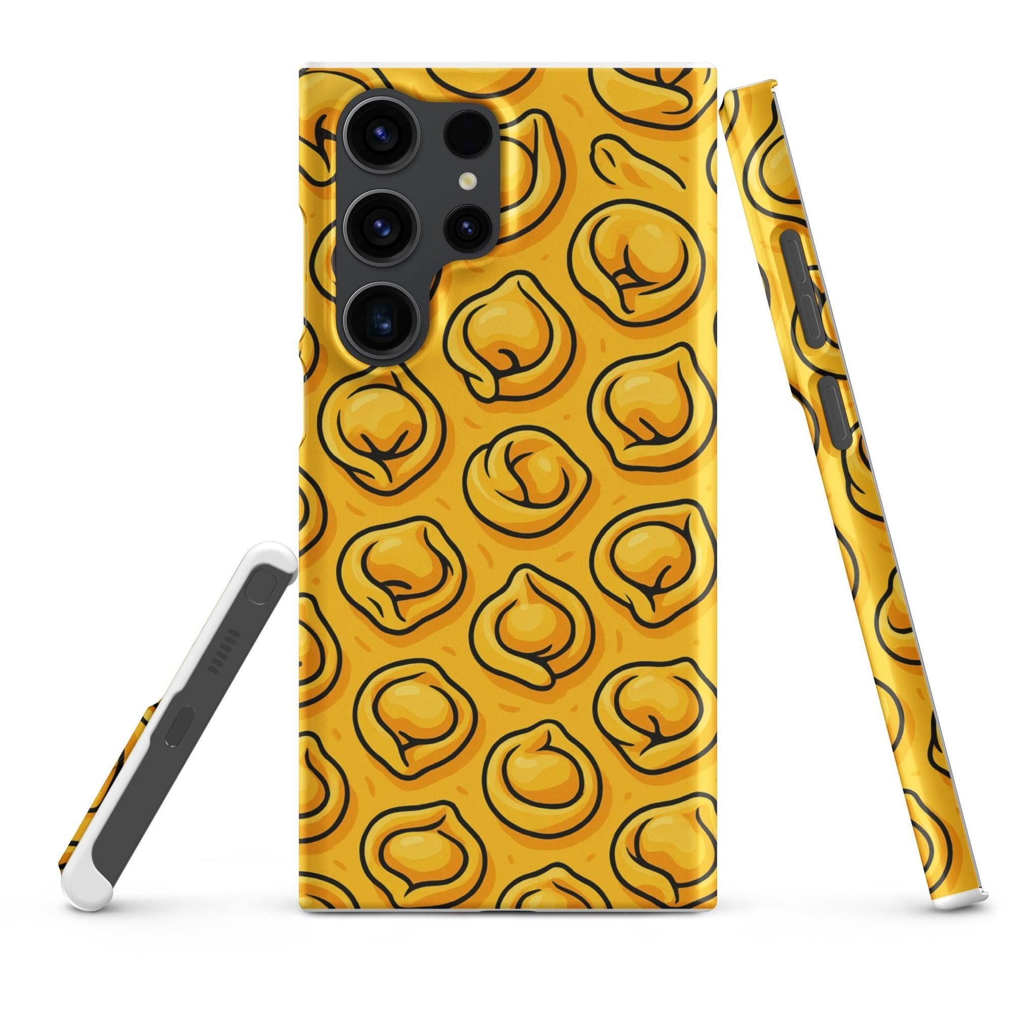 Foto di - Cover Resistente e Sottile Samsung - Compatibile con Ricarica Wireless - Tortellini-Smartphone-Biiply