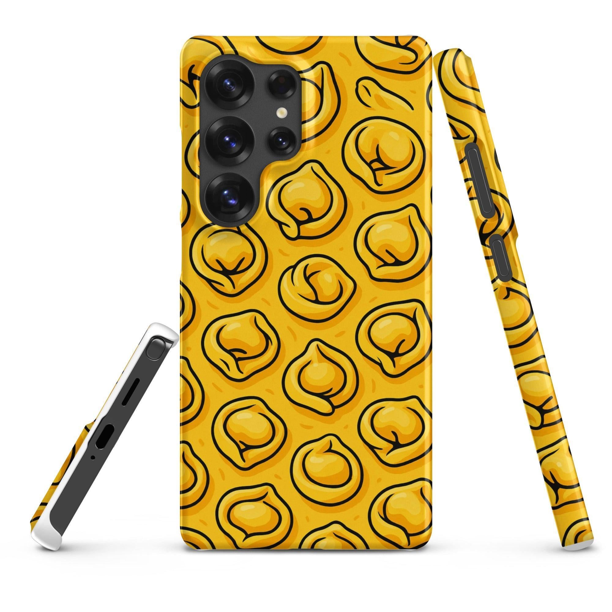 Foto di - Cover Resistente e Sottile Samsung - Compatibile con Ricarica Wireless - Tortellini-Smartphone-Biiply