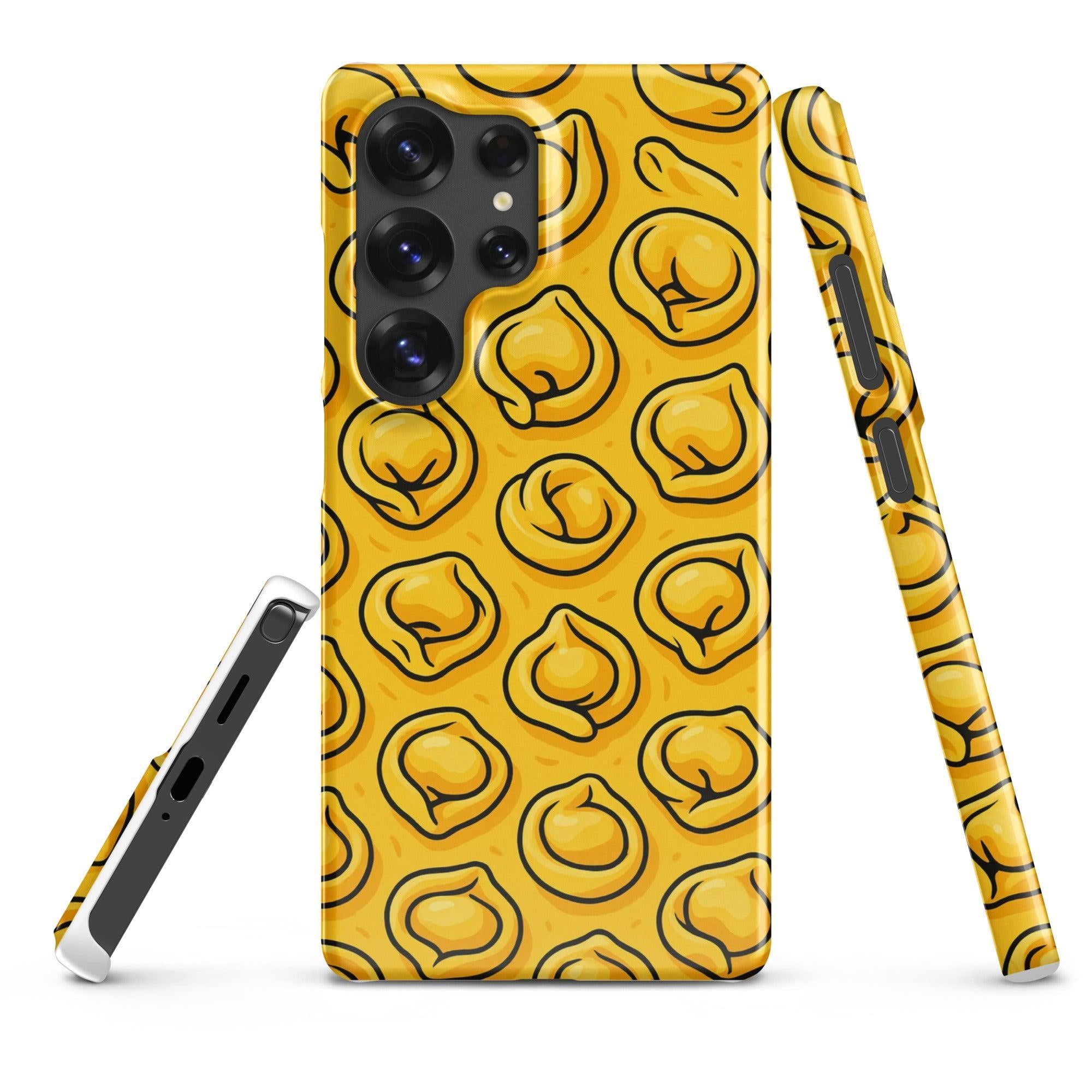 Foto di - Cover Resistente e Sottile Samsung - Compatibile con Ricarica Wireless - Tortellini-Smartphone-Biiply