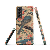 Foto di - Cover Resistente e Sottile Samsung - Compatibile con Ricarica Wireless - Uccellino Giapponese-Smartphone-Biiply