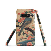 Foto di - Cover Resistente e Sottile Samsung - Compatibile con Ricarica Wireless - Uccellino Giapponese-Smartphone-Biiply