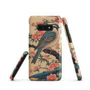 Foto di - Cover Resistente e Sottile Samsung - Compatibile con Ricarica Wireless - Uccellino Giapponese-Smartphone-Biiply