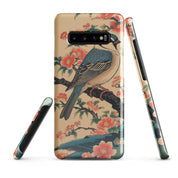 Foto di - Cover Resistente e Sottile Samsung - Compatibile con Ricarica Wireless - Uccellino Giapponese-Smartphone-Biiply