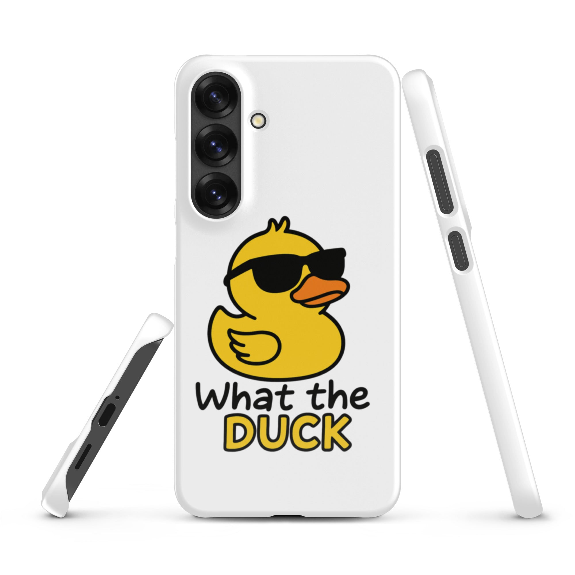Foto di - Cover Resistente e Sottile Samsung - Compatibile con Ricarica Wireless - What The Duck-Smartphone-Biiply