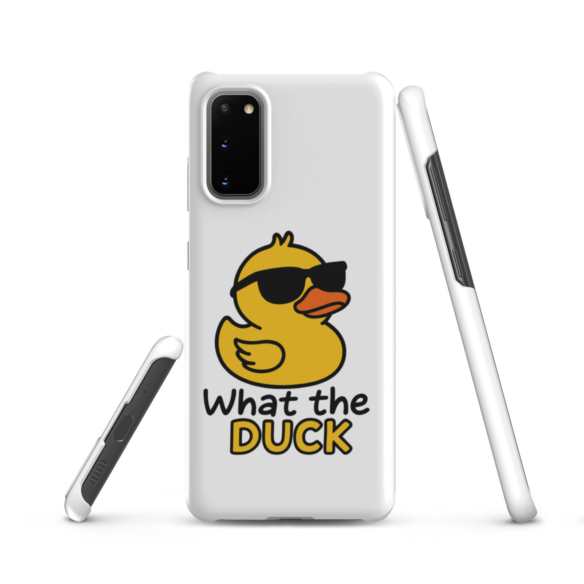 Foto di - Cover Resistente e Sottile Samsung - Compatibile con Ricarica Wireless - What The Duck-Smartphone-Biiply