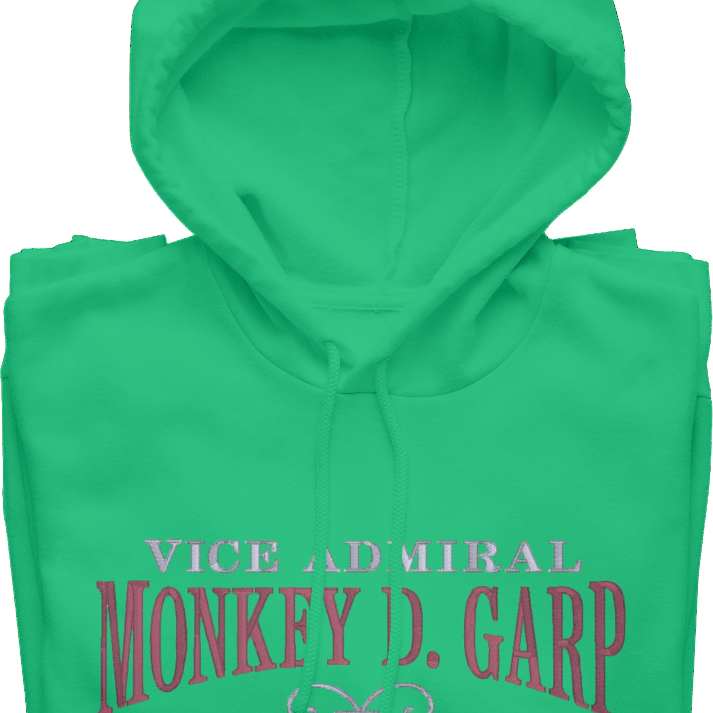 Foto di - Felpa Ricamata Anteriormente e Posteriormente Unisex – Morbida con Cappuccio e Tasca Frontale – Vice Admiral Garp-Ricamati-Biiply
