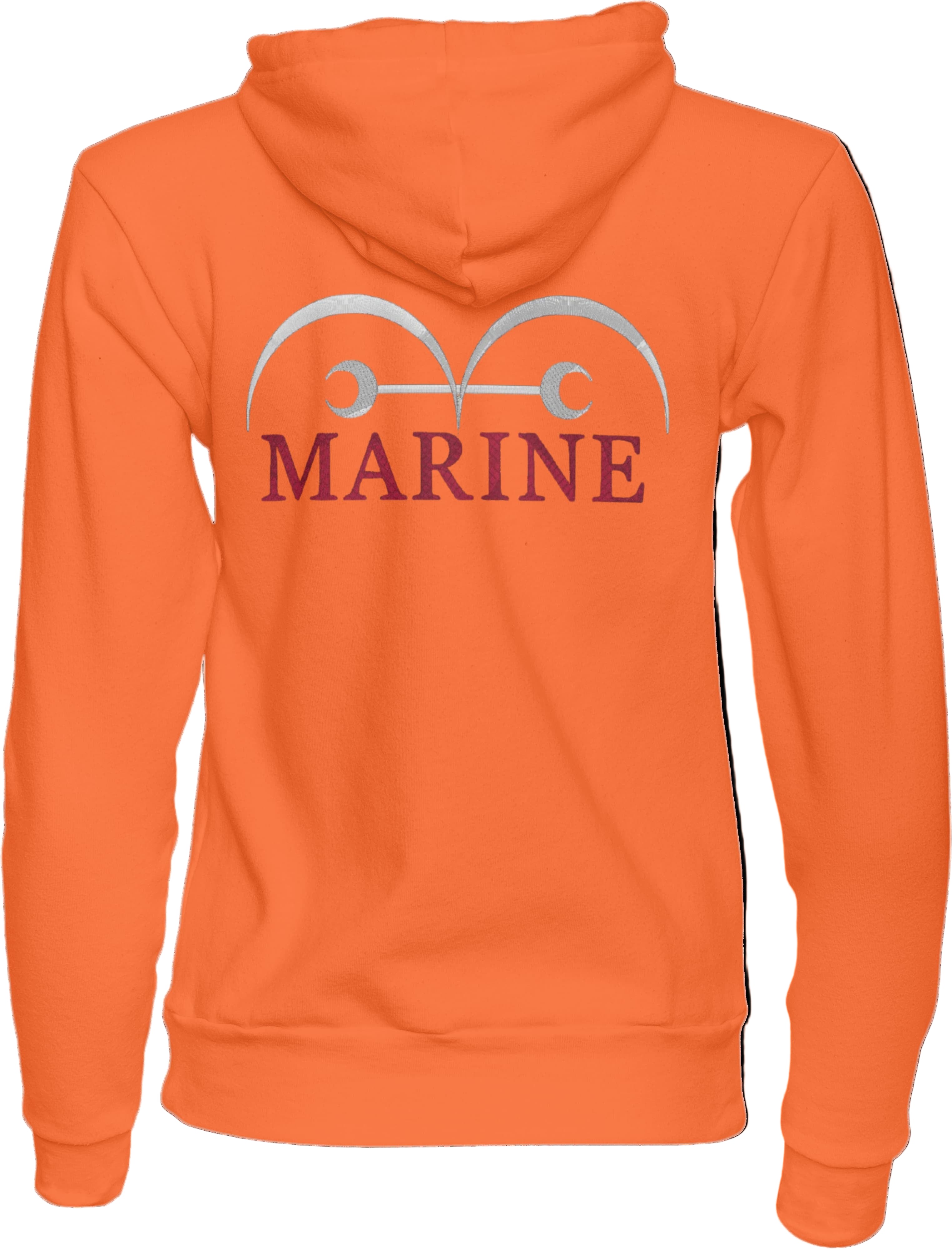 Foto di - Felpa Ricamata Anteriormente e Posteriormente Unisex – Morbida con Cappuccio e Tasca Frontale – Vice Admiral Garp-Ricamati-Biiply