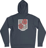 Foto di - Felpa Ricamata Posteriormente Unisex – Morbida con Cappuccio e Tasca Frontale – Corpo di Guarnigione-Ricamati-Biiply