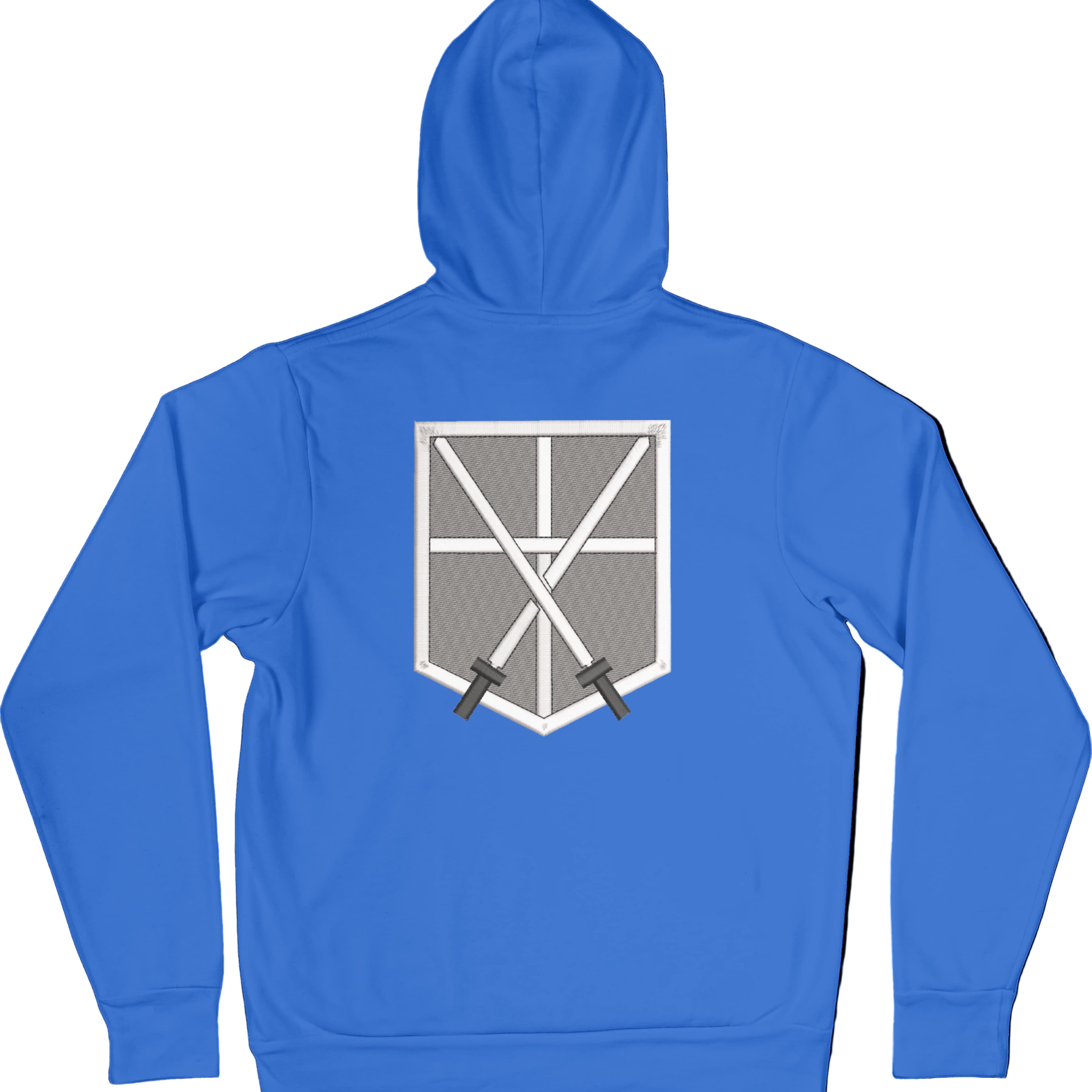 Foto di - Felpa Ricamata Posteriormente Unisex – Morbida con Cappuccio e Tasca Frontale – Stile Streetwear – Corpo Addestramento Cadetti-Ricamati-Biiply