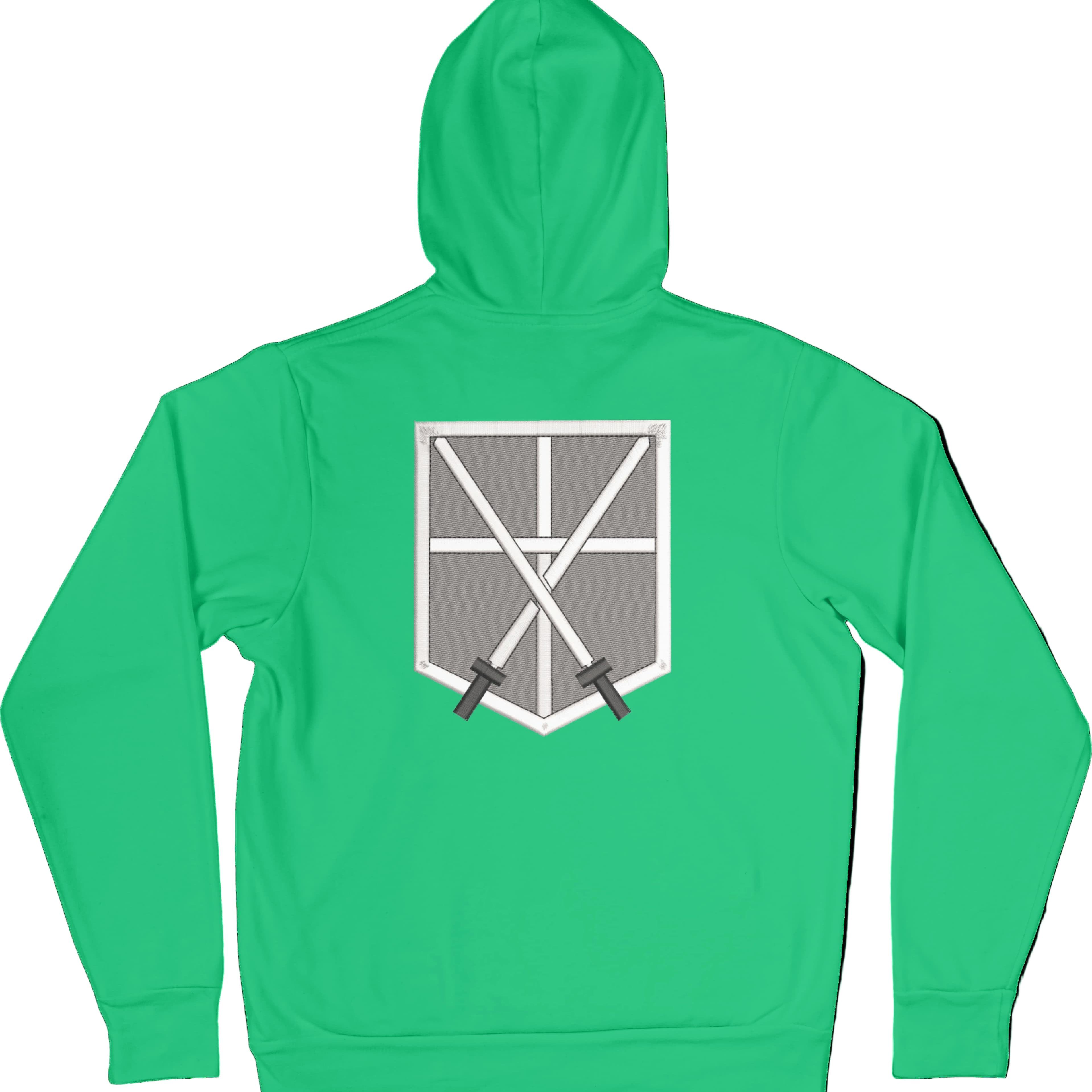 Foto di - Felpa Ricamata Posteriormente Unisex – Morbida con Cappuccio e Tasca Frontale – Stile Streetwear – Corpo Addestramento Cadetti-Ricamati-Biiply