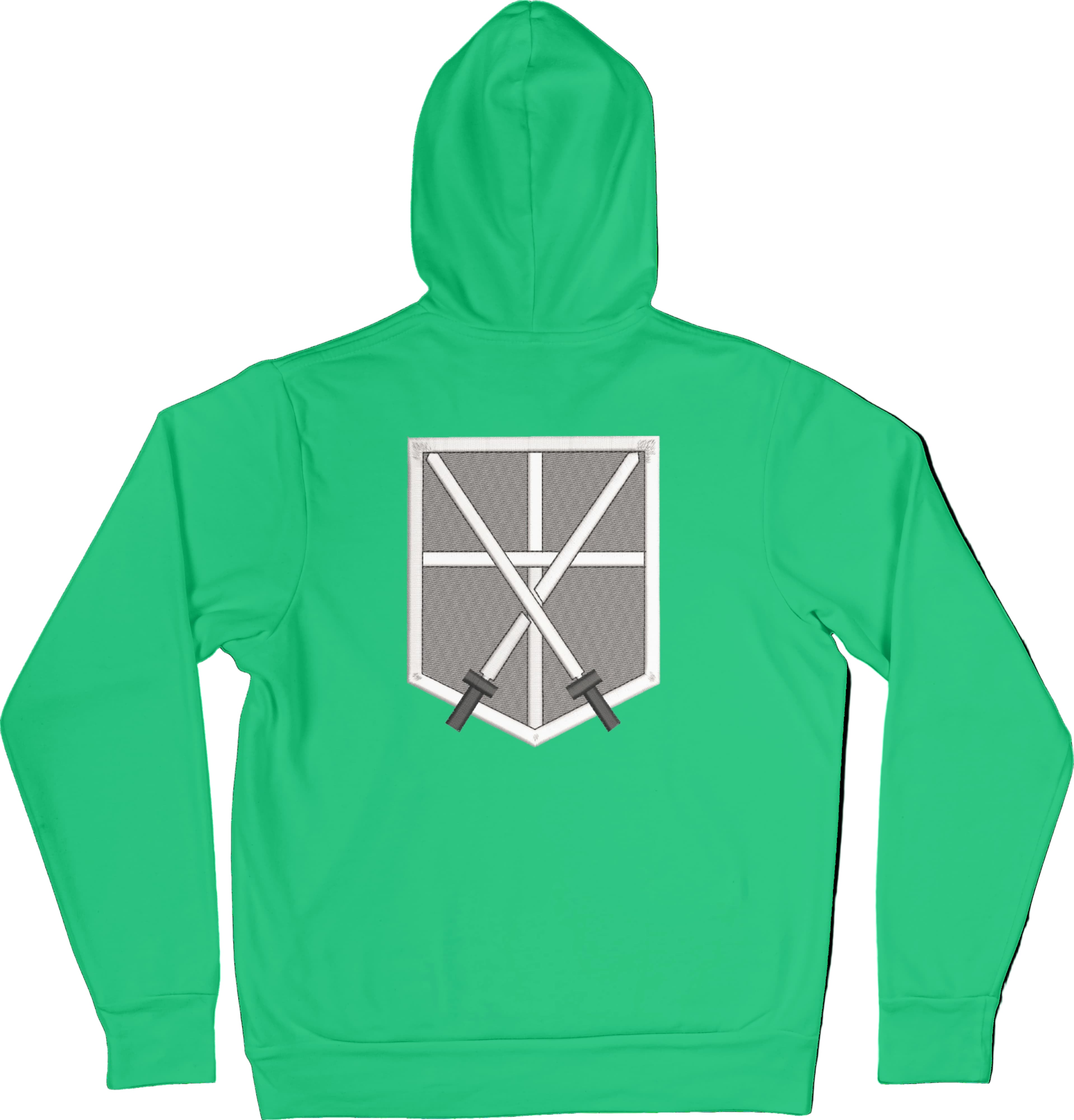 Foto di - Felpa Ricamata Posteriormente Unisex – Morbida con Cappuccio e Tasca Frontale – Stile Streetwear – Corpo Addestramento Cadetti-Ricamati-Biiply