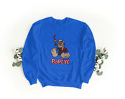 Foto di - Felpa Ricamata Unisex – Morbida – Stile Streetwear – Braccio di Ferro-Ricamati-Biiply