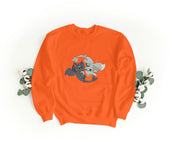 Foto di - Felpa Ricamata Unisex – Morbida – Stile Streetwear – Furia Buia e Bianca-Ricamati-Biiply