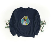 Foto di - Felpa Ricamata Unisex – Morbida – Stile Streetwear – Homer sbronzo-Ricamati-Biiply