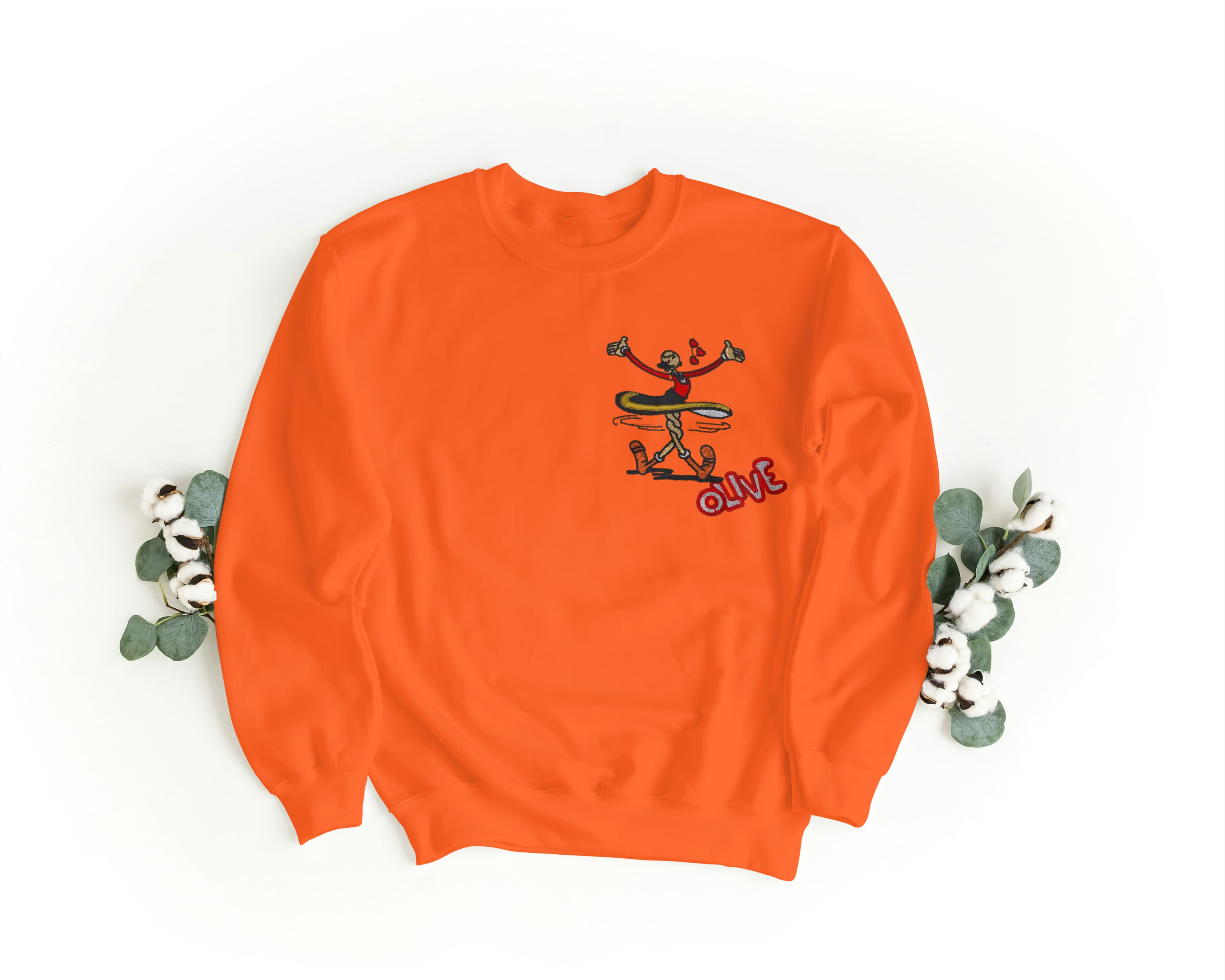 Foto di - Felpa Ricamata Unisex – Morbida – Stile Streetwear – Olivia-Ricamati-Biiply