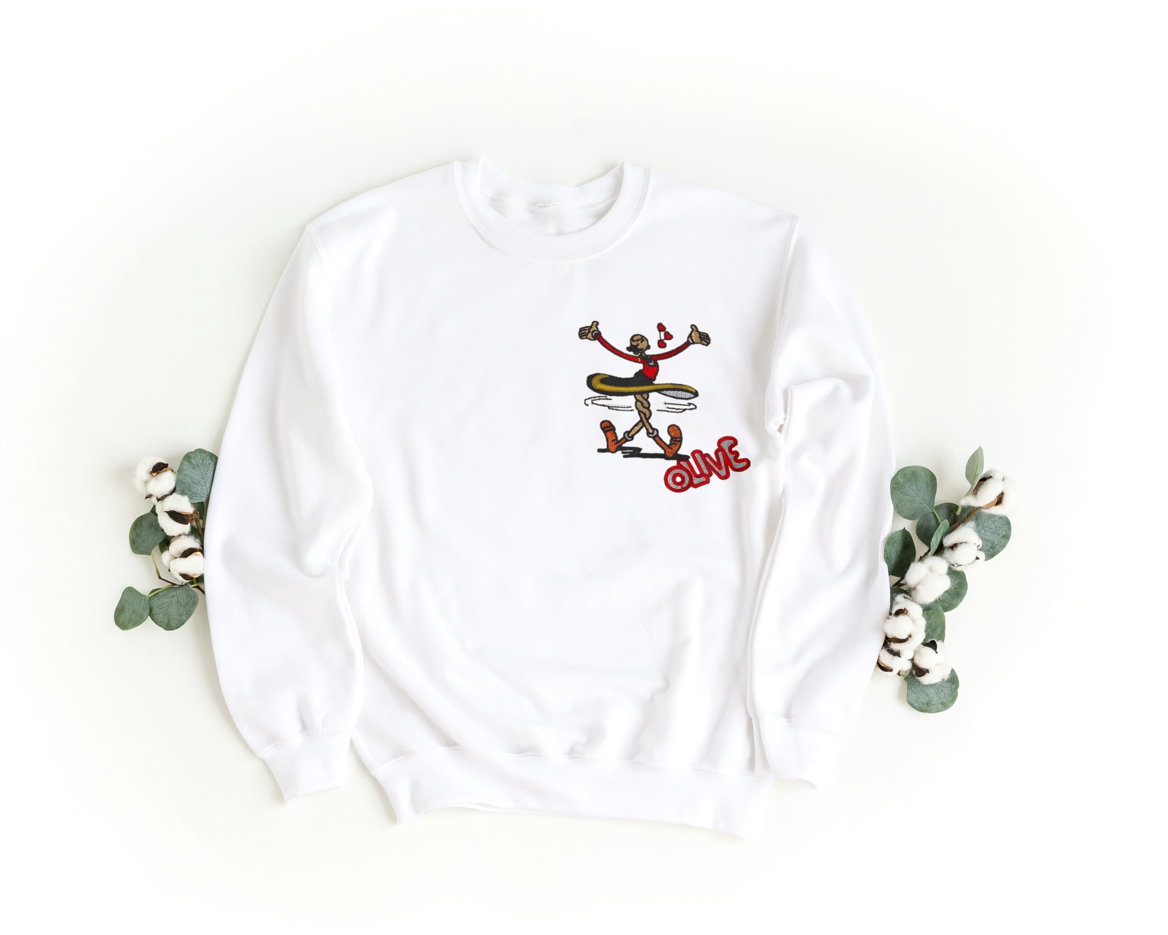 Foto di - Felpa Ricamata Unisex – Morbida – Stile Streetwear – Olivia-Ricamati-Biiply