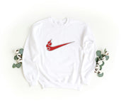 Foto di - Felpa Ricamata Unisex – Morbida – Stile Streetwear – Swoosh Fire-Ricamati-Biiply