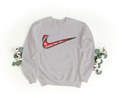 Foto di - Felpa Ricamata Unisex – Morbida – Stile Streetwear – Swoosh Happy New Year-Ricamati-Biiply