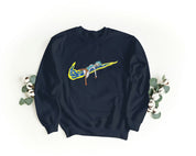 Foto di - Felpa Ricamata Unisex – Morbida – Stile Streetwear – Swoosh Rik-Ricamati-Biiply