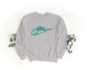 Foto di - Felpa Ricamata Unisex – Morbida – Stile Streetwear – Swoosh + Squitle-Ricamati-Biiply