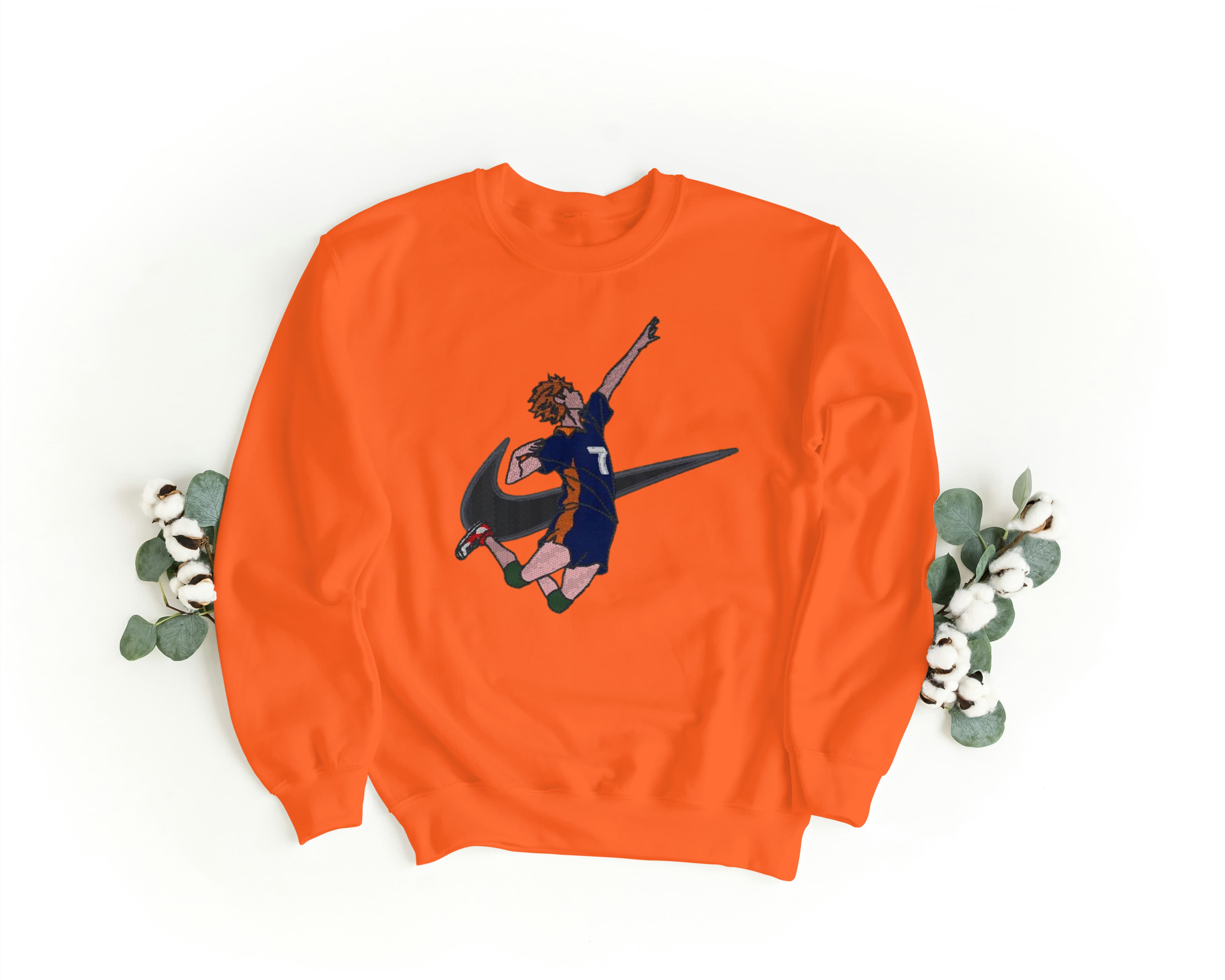 Foto di - Felpa Ricamata Unisex – Morbida – Swoosh Basketball-Ricamati-Biiply