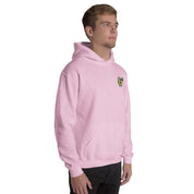 Foto di - Felpa Ricamata Unisex – Morbida con Cappuccio e Tasca Frontale – Stile Streetwear – Avocado Con Megafono-Ricamati-Biiply