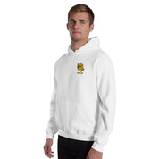 Foto di - Felpa Ricamata Unisex – Morbida con Cappuccio e Tasca Frontale – Stile Streetwear – Duck Off-Ricamati-Biiply