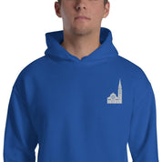 Foto di - Felpa Ricamata Unisex – Morbida con Cappuccio e Tasca Frontale – Stile Streetwear – Ghirlandina Modena-Ricamati-Biiply