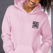 Foto di - Felpa Ricamata Unisex – Morbida con Cappuccio e Tasca Frontale – Stile Streetwear – New York City-Ricamati-Biiply
