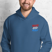 Foto di - Felpa Ricamata Unisex – Morbida con Cappuccio e Tasca Frontale – Stile Streetwear – Rock And Roll-Ricamati-Biiply