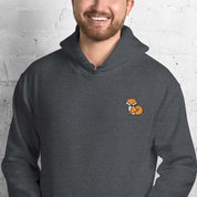 Foto di - Felpa Ricamata Unisex – Morbida con Cappuccio e Tasca Frontale – Stile Streetwear – Volpe-Ricamati-Biiply