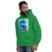 Foto di - Felpa Stampata Unisex – Morbida con Cappuccio e Tasca Frontale – Stile Streetwear – B Animata Linguaccia-DTG-Biiply