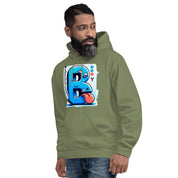 Foto di - Felpa Stampata Unisex – Morbida con Cappuccio e Tasca Frontale – Stile Streetwear – B Animata Linguaccia-DTG-Biiply