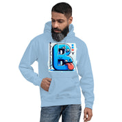 Foto di - Felpa Stampata Unisex – Morbida con Cappuccio e Tasca Frontale – Stile Streetwear – B Animata Linguaccia-DTG-Biiply