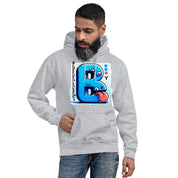 Foto di - Felpa Stampata Unisex – Morbida con Cappuccio e Tasca Frontale – Stile Streetwear – B Animata Linguaccia-DTG-Biiply