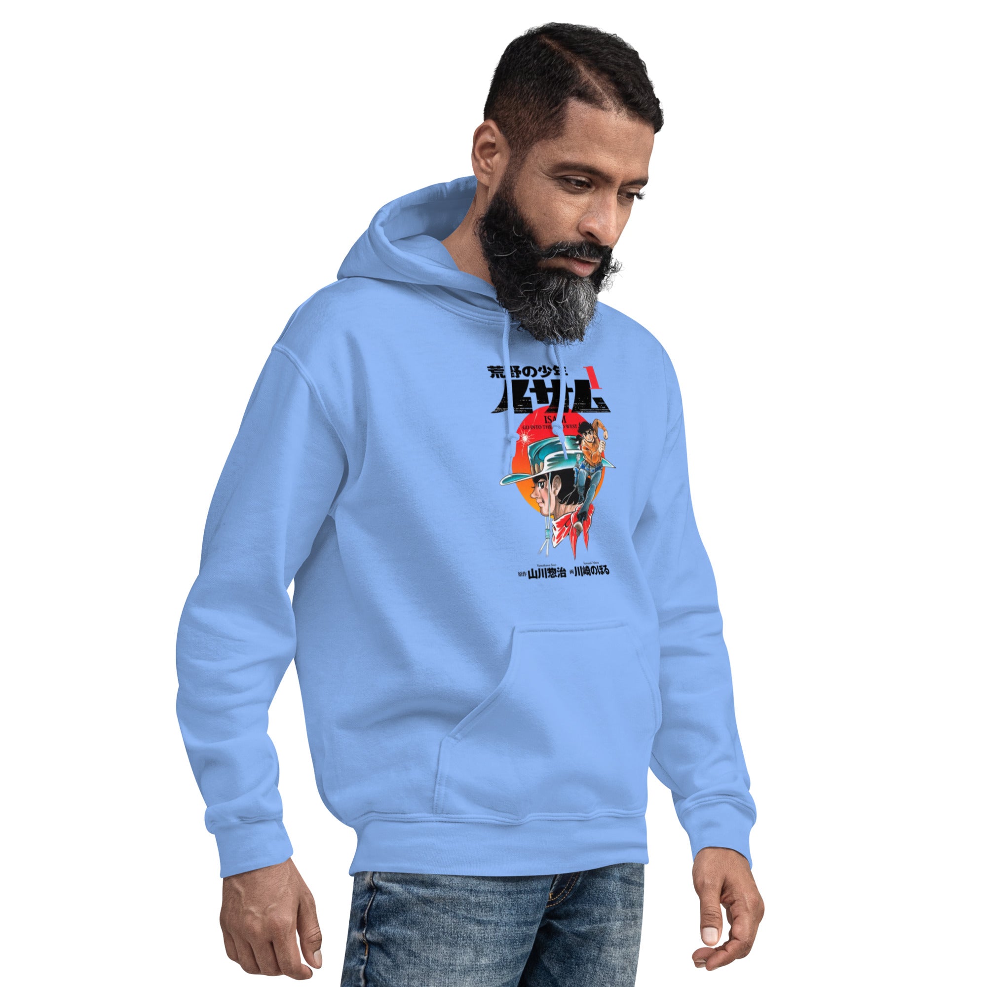 Foto di - Felpa Stampata Unisex – Morbida con Cappuccio e Tasca Frontale – Stile Streetwear – Cartoon anni 80 sam ragazzo del west-DTG-Biiply