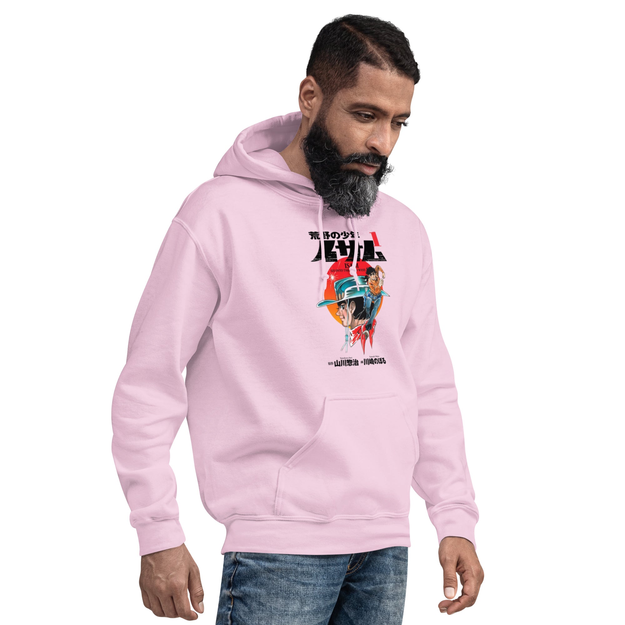 Foto di - Felpa Stampata Unisex – Morbida con Cappuccio e Tasca Frontale – Stile Streetwear – Cartoon anni 80 sam ragazzo del west-DTG-Biiply