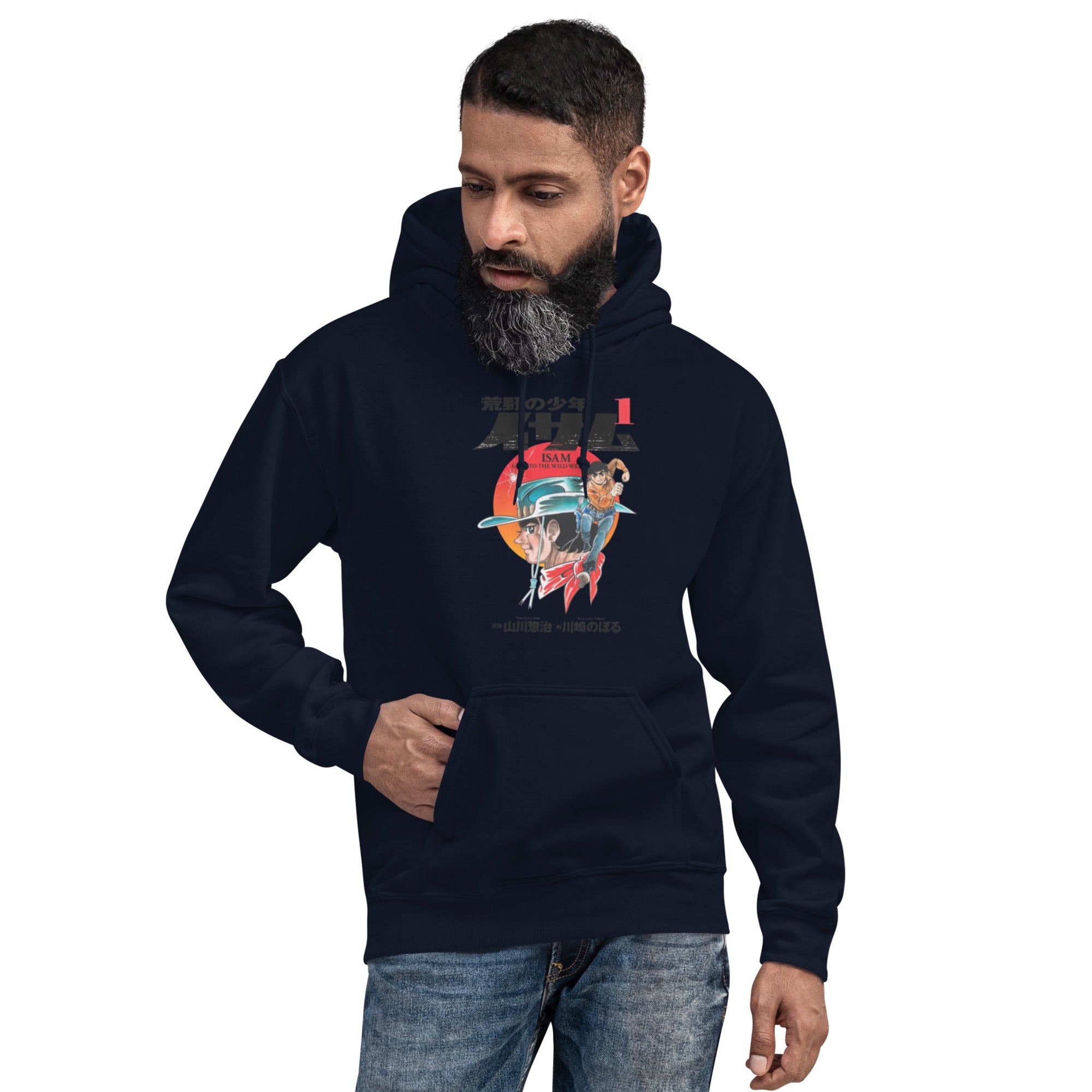Foto di - Felpa Stampata Unisex – Morbida con Cappuccio e Tasca Frontale – Stile Streetwear – Cartoon anni 80 sam ragazzo del west-DTG-Biiply