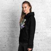 Foto di - Felpa Stampata Unisex – Morbida con Cappuccio e Tasca Frontale – Stile Streetwear – Cat color-DTG-Biiply