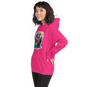 Foto di - Felpa Stampata Unisex – Morbida con Cappuccio e Tasca Frontale – Stile Streetwear – Coccodrillo Cool-DTG-Biiply