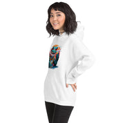 Foto di - Felpa Stampata Unisex – Morbida con Cappuccio e Tasca Frontale – Stile Streetwear – Coccodrillo Cool-DTG-Biiply