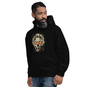 Foto di - Felpa Stampata Unisex – Morbida con Cappuccio e Tasca Frontale – Stile Streetwear – Einstein Calavera Version-DTG-Biiply